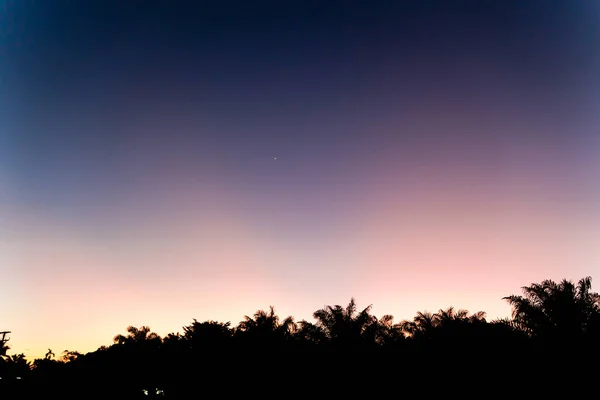 Sfondo Cielo Sera Toni Blu — Foto Stock