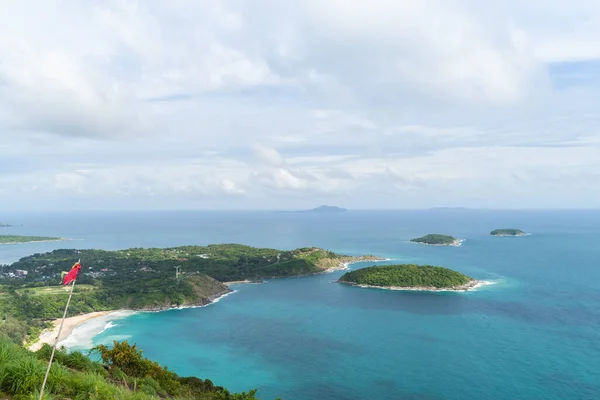 Black Rock Viewpoint sunset view point phuket thailand during rainy season