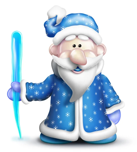 Whimsical Cartoon Jack Frost — Stock Photo, Image