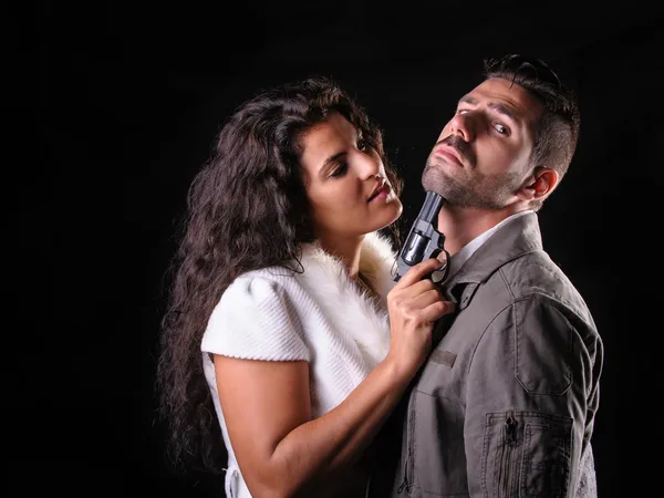 Aile içi şiddet sahnesi