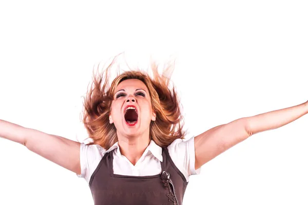 güzel kız çığlık