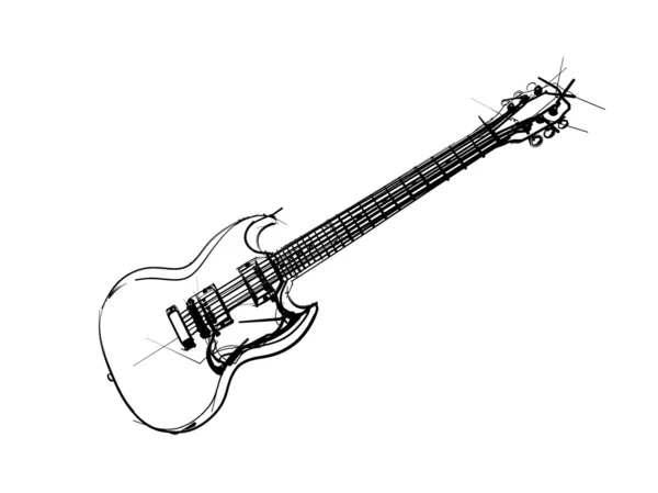 Elektro gitar — Stok fotoğraf