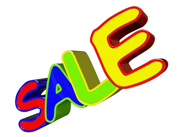 Sale 3d — Stock Photo, Image