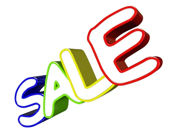 Sale 3d — Stock Photo, Image