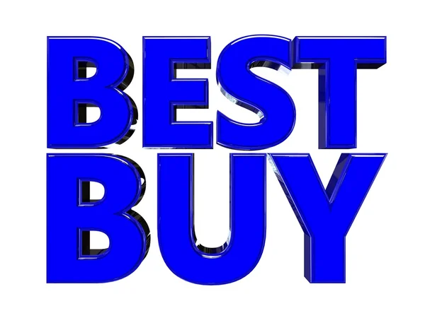 3D best buy — Stock Photo, Image