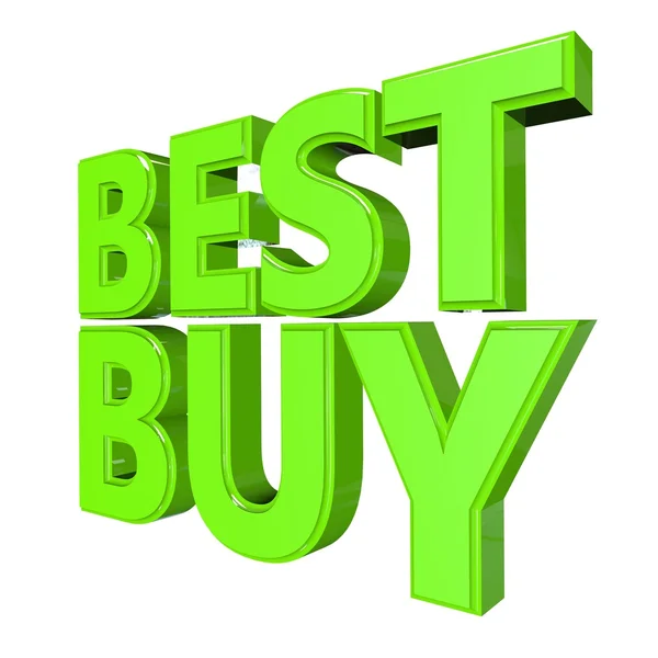 3D best buy — Stock Photo, Image