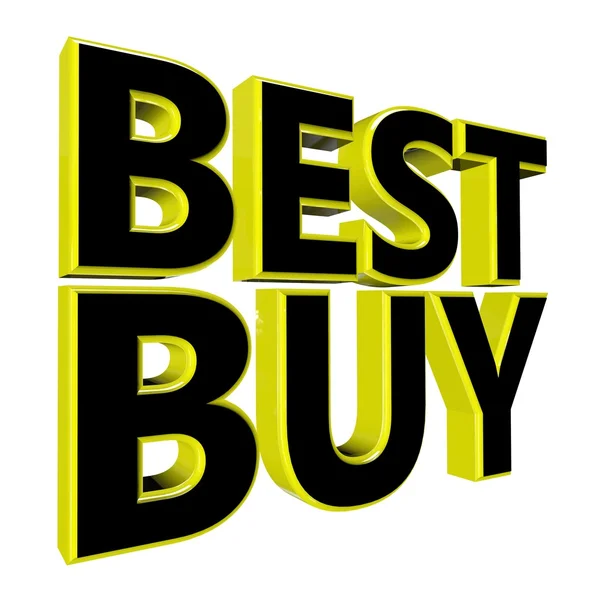 3D best buy — Stock Photo, Image