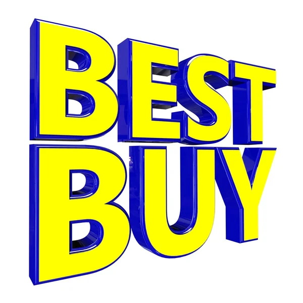 3D best buy — Stock Photo, Image