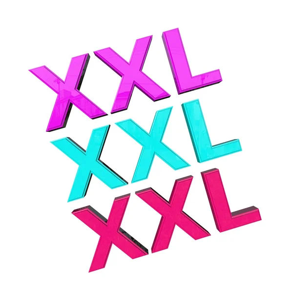 3D kelime xxl — Stok fotoğraf