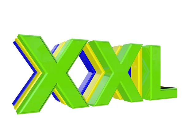 3D-s Word Xxl — Stock Fotó