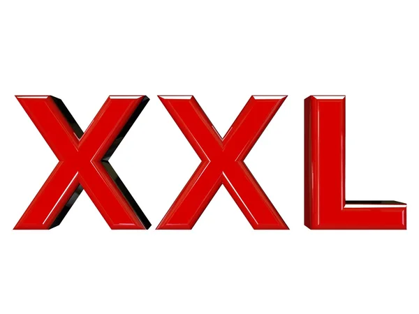 3D Word XXL — Stock Photo, Image