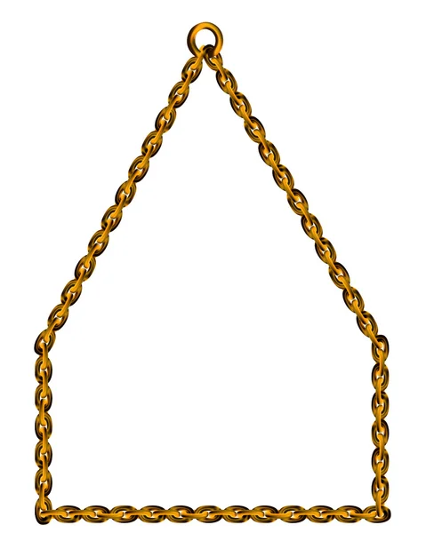 Golden chain — Stock Photo, Image