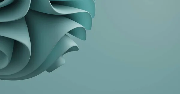 Yumuşak dalgalı şekiller. Modern moda soyut arka plan. Windows 11 tarzı. 3 Boyutlu resimleme