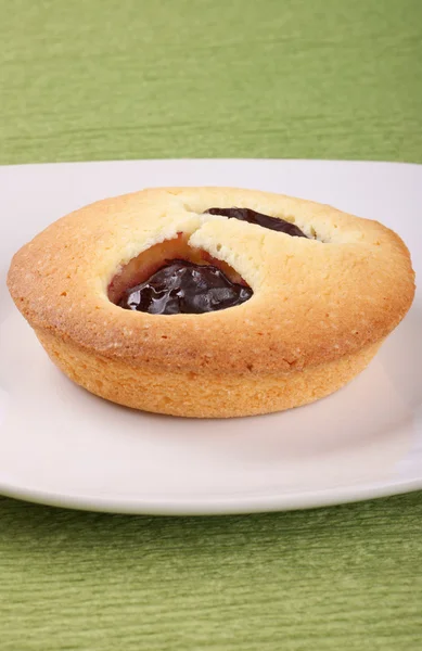 Small plum cake — Stock Photo, Image