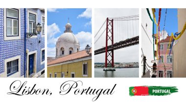 Lizbon seyahat kolajı. Lizbon, Portekiz