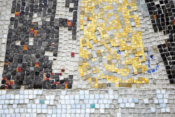 Mosaico Azulejos Fondo Fondo Colorido Con Cuadrados — Foto de Stock