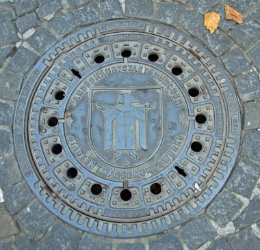 kuyu. Münih. Almanya.