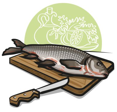 Fresh raw fish