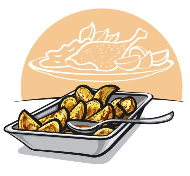 kavrulmuş patates