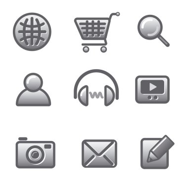 Web sitesi simge seti