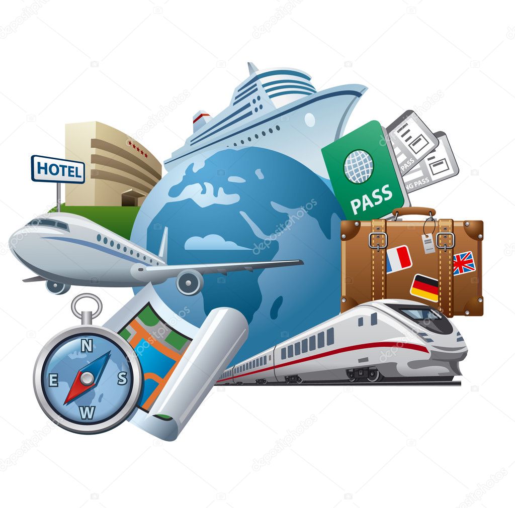 Travel concept icon