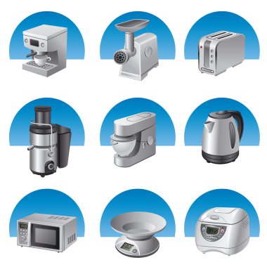 mutfak aletleri Icon set