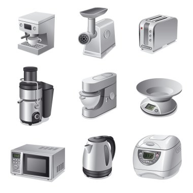 mutfak aletleri Icon set