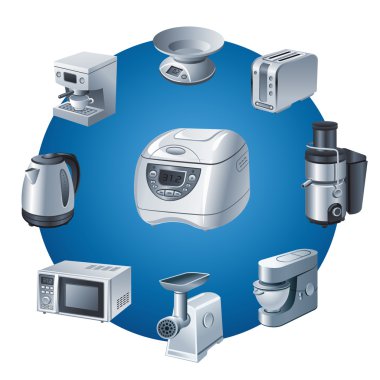 mutfak aletleri Icon set