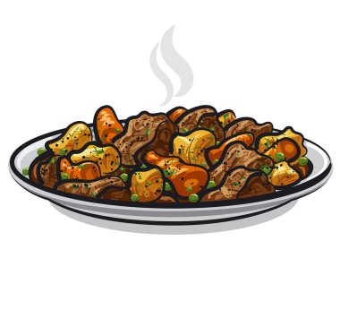 beef stew clipart