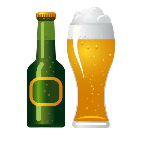 Icono de cerveza — Vector de stock