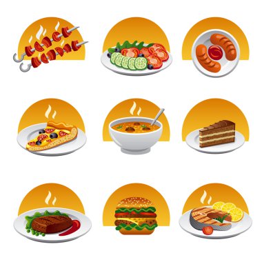 yiyecek simgesi ayarlandı