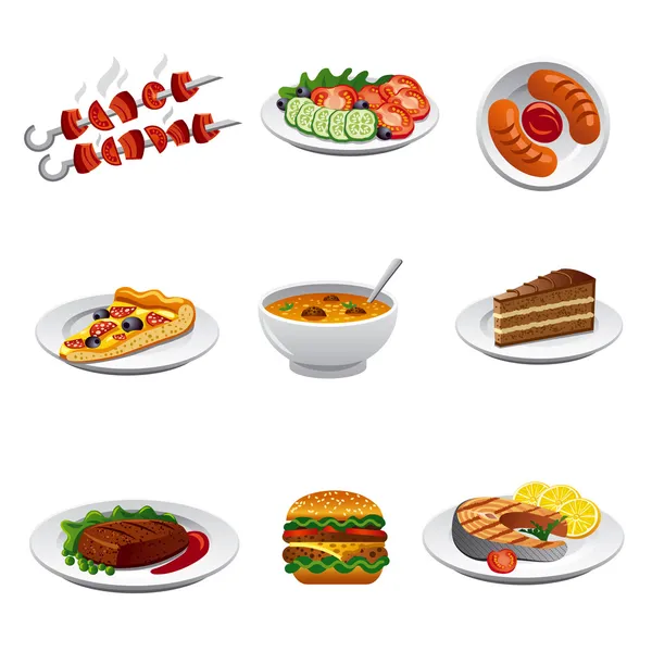 yiyecek simgesi ayarlandı