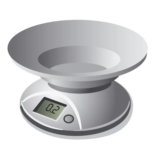 Кухонні ваги ваги — стоковий вектор