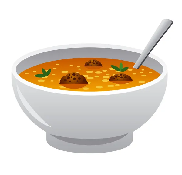 Soup — Stock Vector