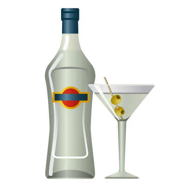 Martini... — Vetor de Stock