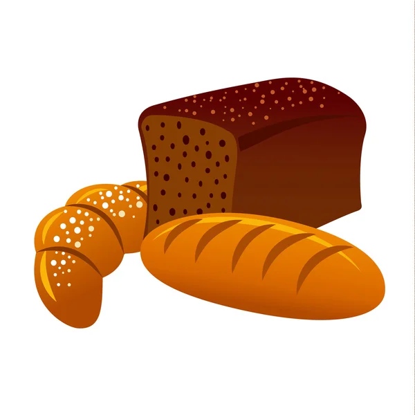 Bread — Stock Vector