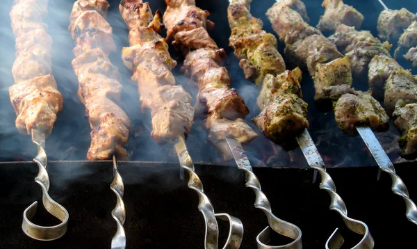 Kebab a la parrilla — Foto de Stock