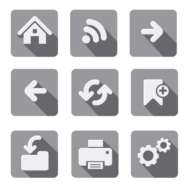 Web icon set — Stockvector