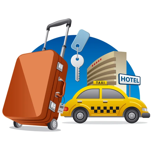 Servicio de hotel — Vector de stock