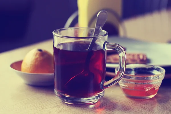 Black tea — Stock Photo, Image