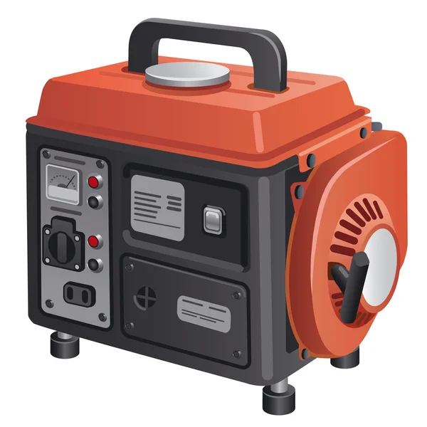 Mobiele generator — Stockvector