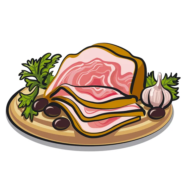 Bacon — Stock Vector