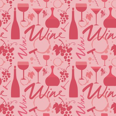 kırmızı şarap desen