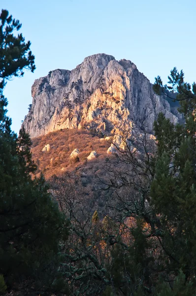 Hermosa roca en la Crimea — Foto de Stock