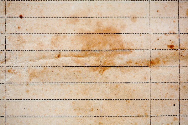 Texture of old lined yellow paper — Stock Photo, Image