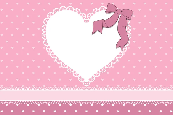 Valentines cartão scrapbook fundo —  Vetores de Stock