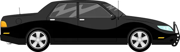 Bodyguard car vector — Stock Vector