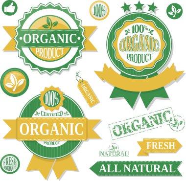 Organik ürün etiketleri