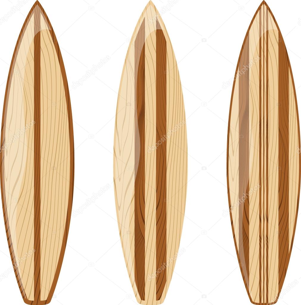 Surfboards vector