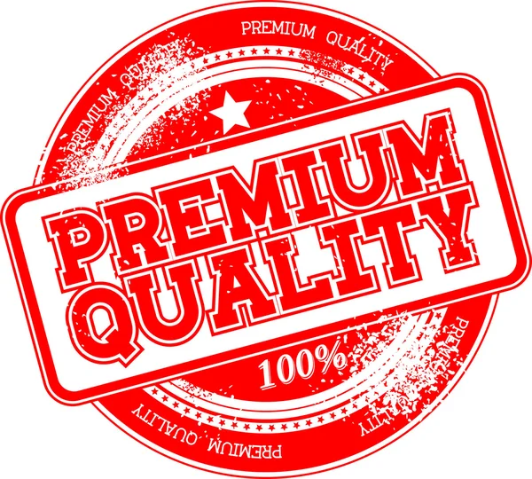 Premium kwaliteit grunge stempel — Stockvector